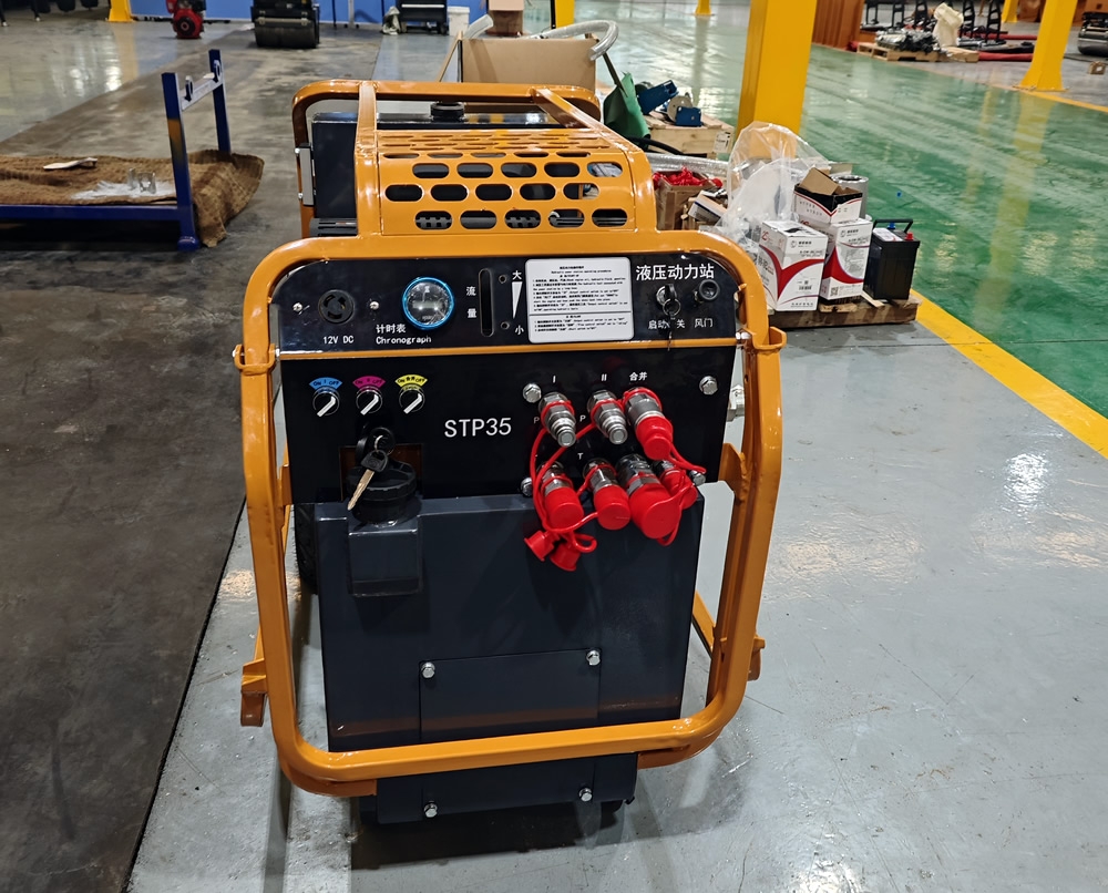 奔馬35HP便攜式小型液壓動(dòng)力站STP35-80